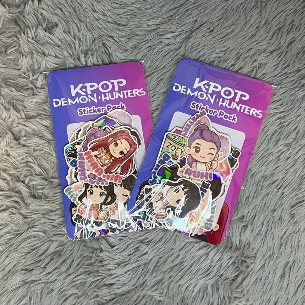 Kpop Demon Hunters Mystery Sticker Pack